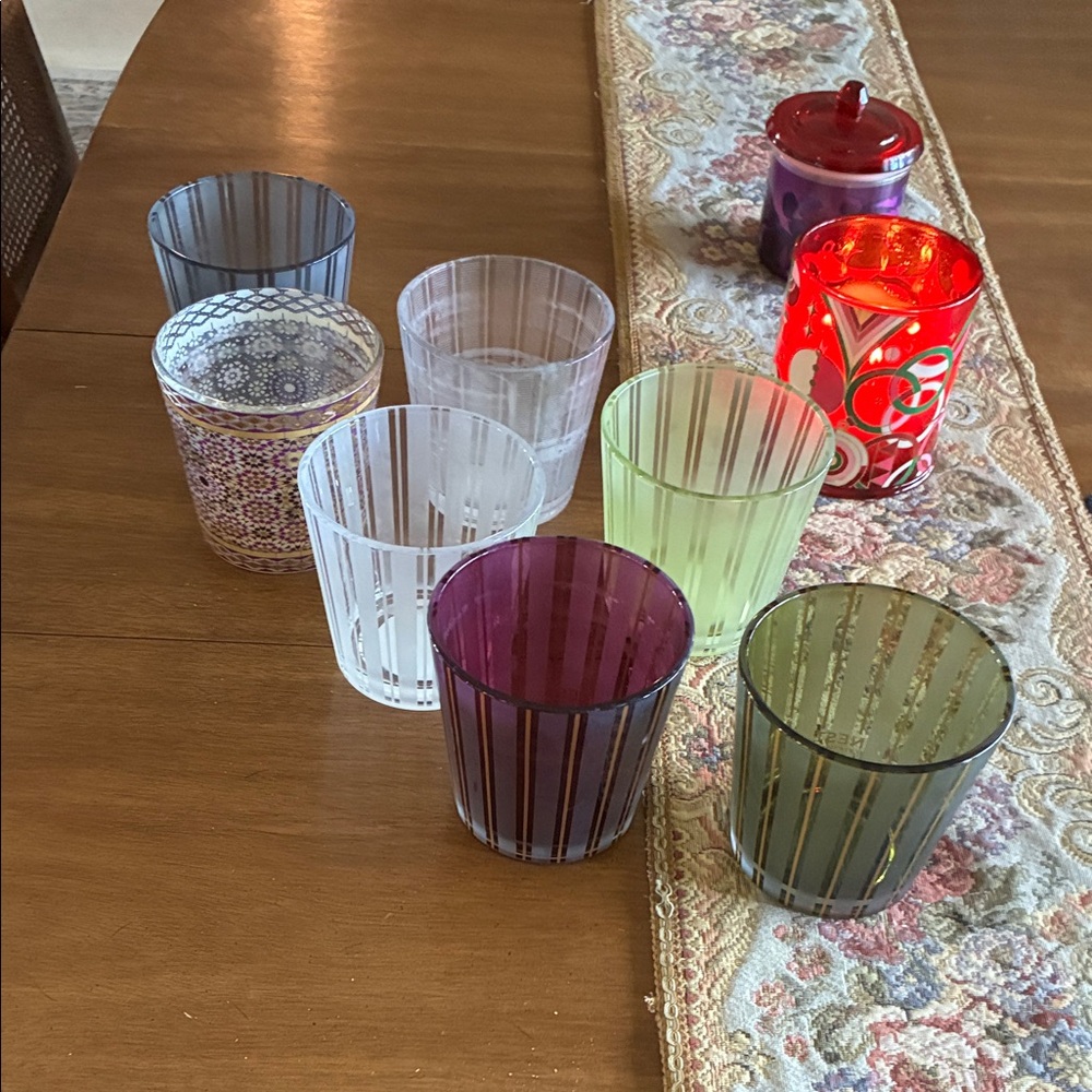 Nest three wick 21.1 oz empty candle jars 7 total